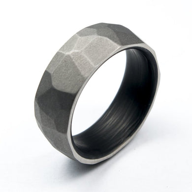 Titanium Crystal Ring